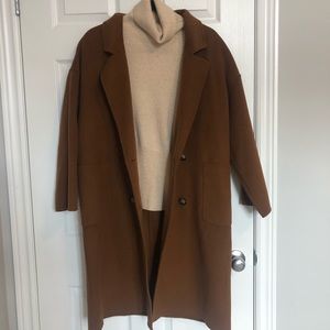 Vintage! Handmade Trent Coat! 100% Wool!👍